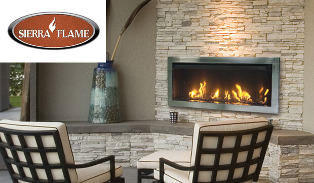 Vent Free Stainless Steel Outdoor Fireplace